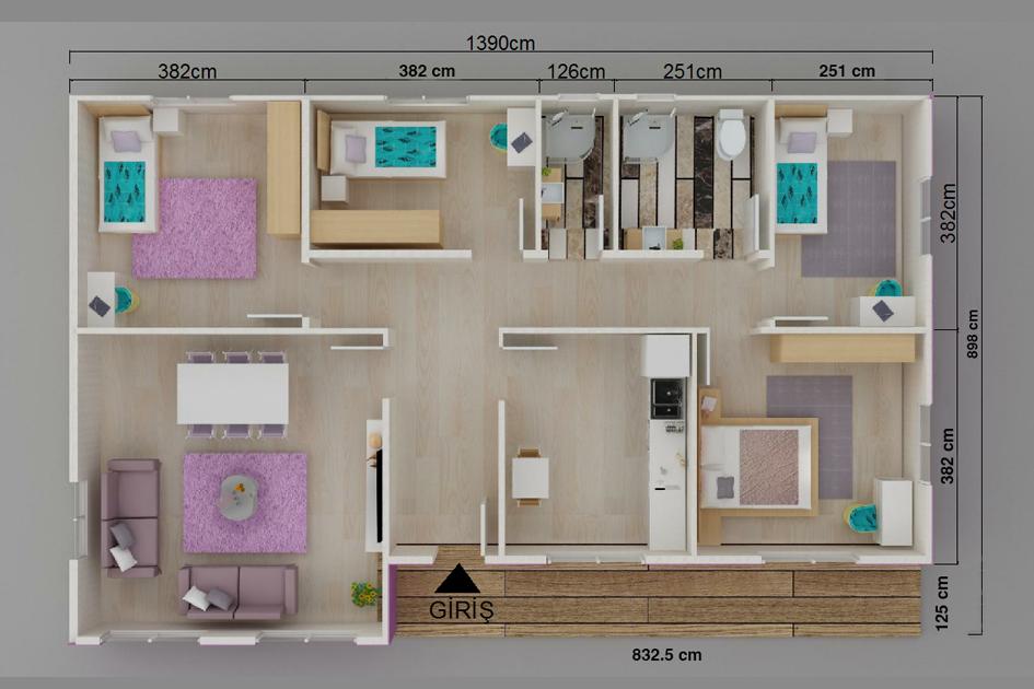 Ekonomik, kaliteli ve hızlı çözüm: prefabrik ev – Şen Evim Prefabrik.