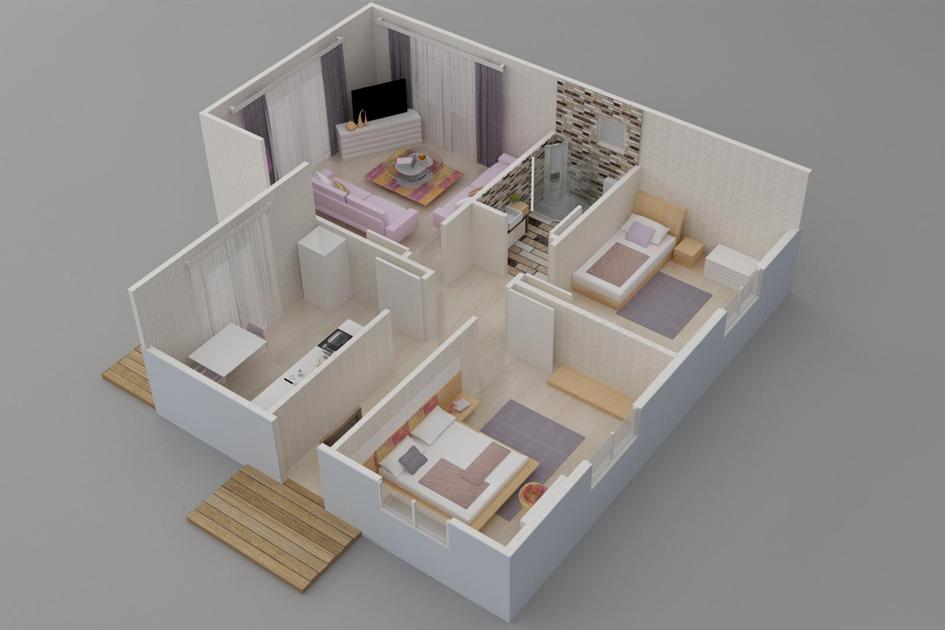 Prefabrik ev banyo ve mutfak çözümleri – Şen Evim Prefabrik şıklığıyla.