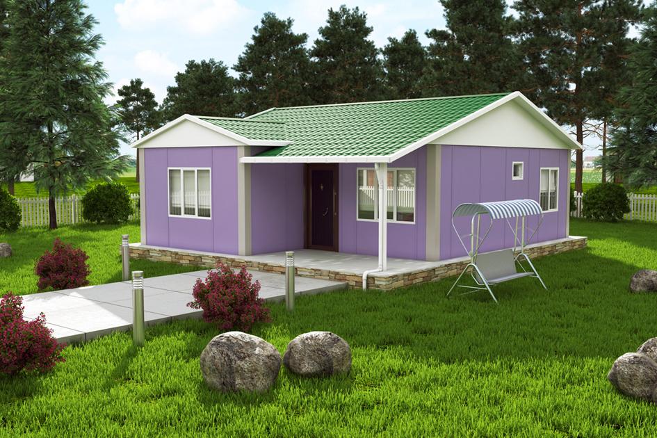 EgeBölgesi için ideal prefabrik ev modelleri – Şen Evim Prefabrik üretimi.