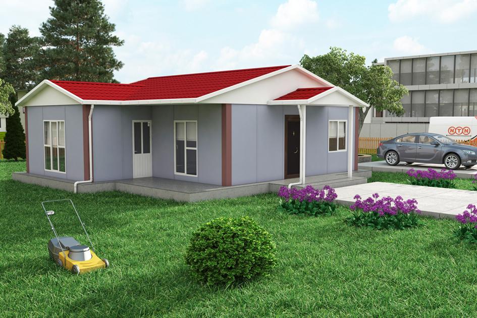 Klasik ve modern tarzda prefabrik ev tasarımları – Şen Evim Prefabrik.