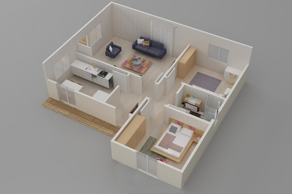 Villalarda 5 yıl tadilat garantisiyle prefabrik ev – Şen Evim Prefabrik.