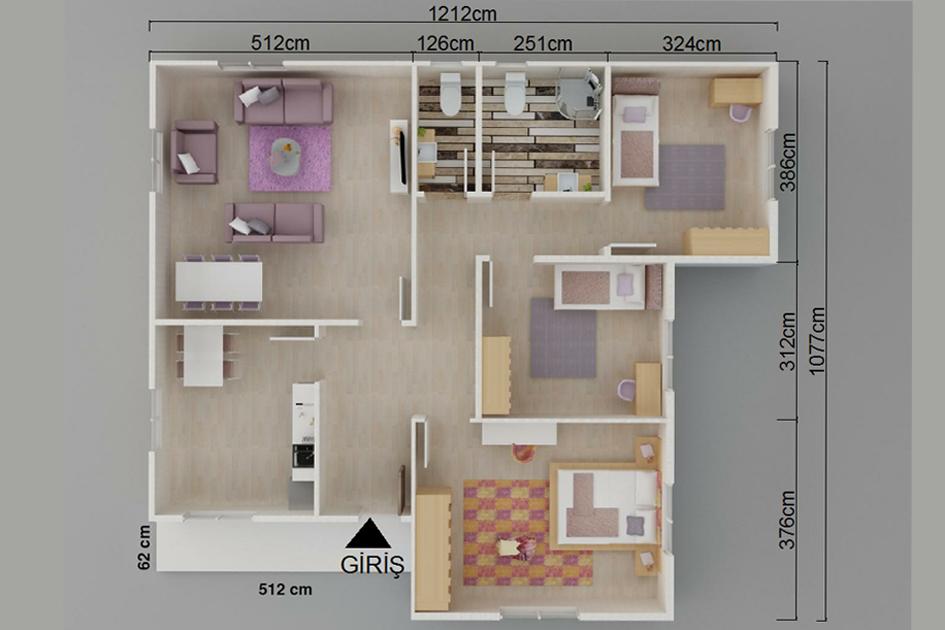 Prefabrik evlerde teknik detaylar, ölçüler ve sistem bilgileri – Şen Evim Prefabrik.