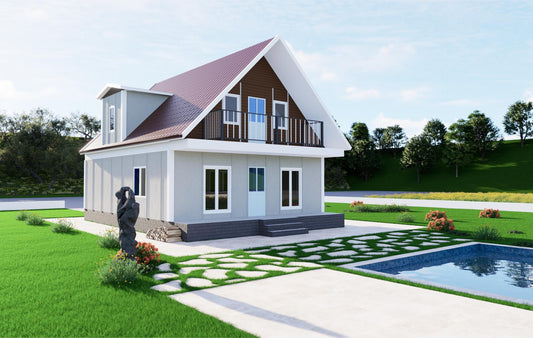 Sağlam çelik iskelet sistemiyle uzun ömürlü prefabrik evler – Şen Evim Prefabrik farkıyla.