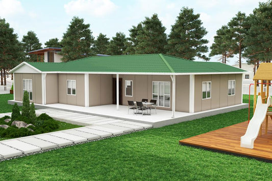 Kuruluma hazır prefabrik ev setleri – Şen Evim Prefabrik ekonomik çözümler.