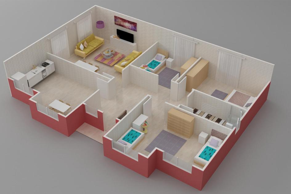 Kuruluma hazır, villa tipi prefabrik ev modelleri – Şen Evim Prefabrik ile 15 günde teslim.