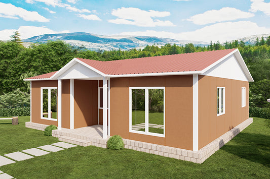3+1 katlı modern prefabrik ev projesi – Şen Evim Prefabrik ile tasarlayın.