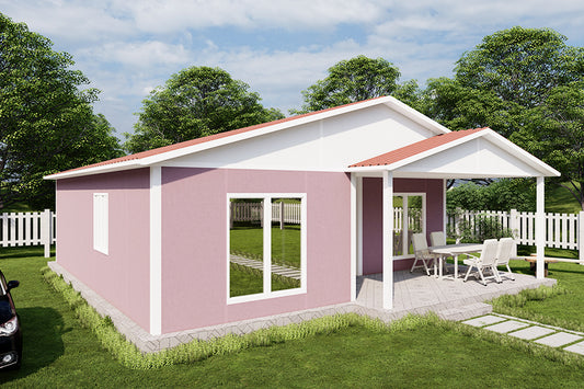 3x7 metrelik modül sistemiyle kurulabilen prefabrik ev – Şen Evim Prefabrik.